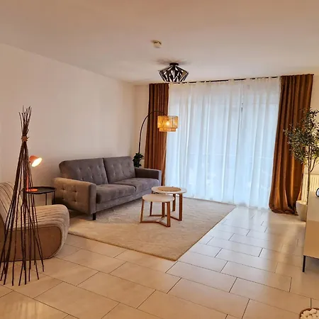 Apartamento Cozy Apartment: Design Superior Zentral - Küche - Balkon Cloppenburg