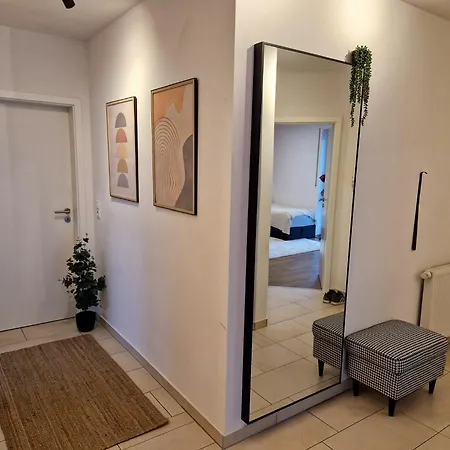 Cozy Apartment: Design Superior Zentral - Kueche - Balkon Cloppenburg