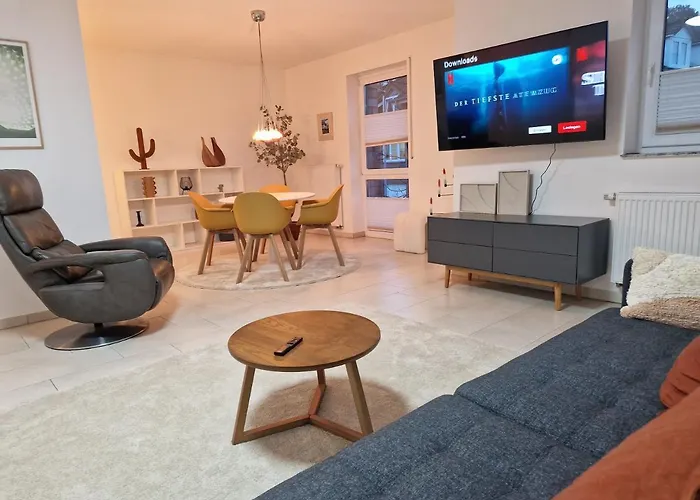 Cozy Apartment: Design Superior Zentral - Kueche - Balkon 克洛彭堡