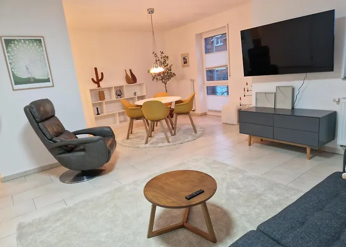 Cozy Apartment: Design Superior Zentral - Kueche - Balkon 公寓 克洛彭堡