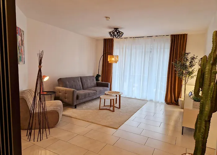 公寓 Cozy Apartment: Design Superior Zentral - Kueche - Balkon 克洛彭堡