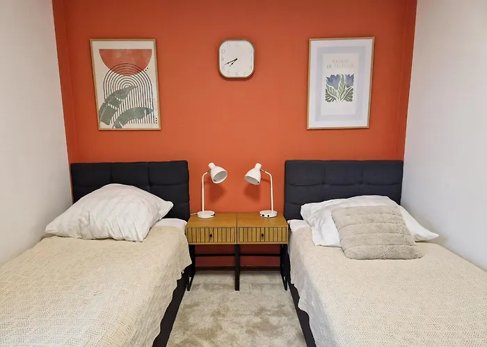 Cozy Apartment: Design Superior Zentral - Kueche - Balkon * 克洛彭堡