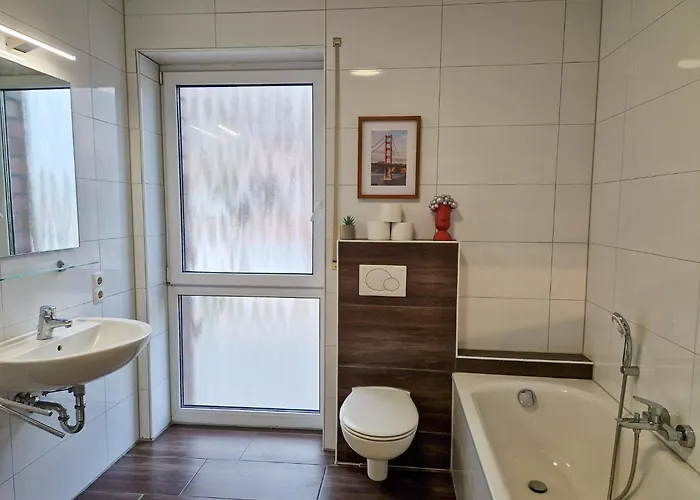 公寓 Cozy Apartment: Design Superior Zentral - Kueche - Balkon 克洛彭堡