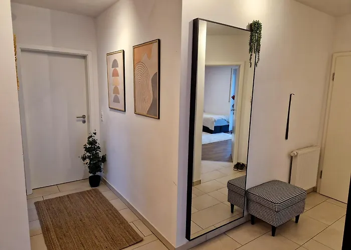 Cozy Apartment: Design Superior Zentral - Küche - Balkon Cloppenburg